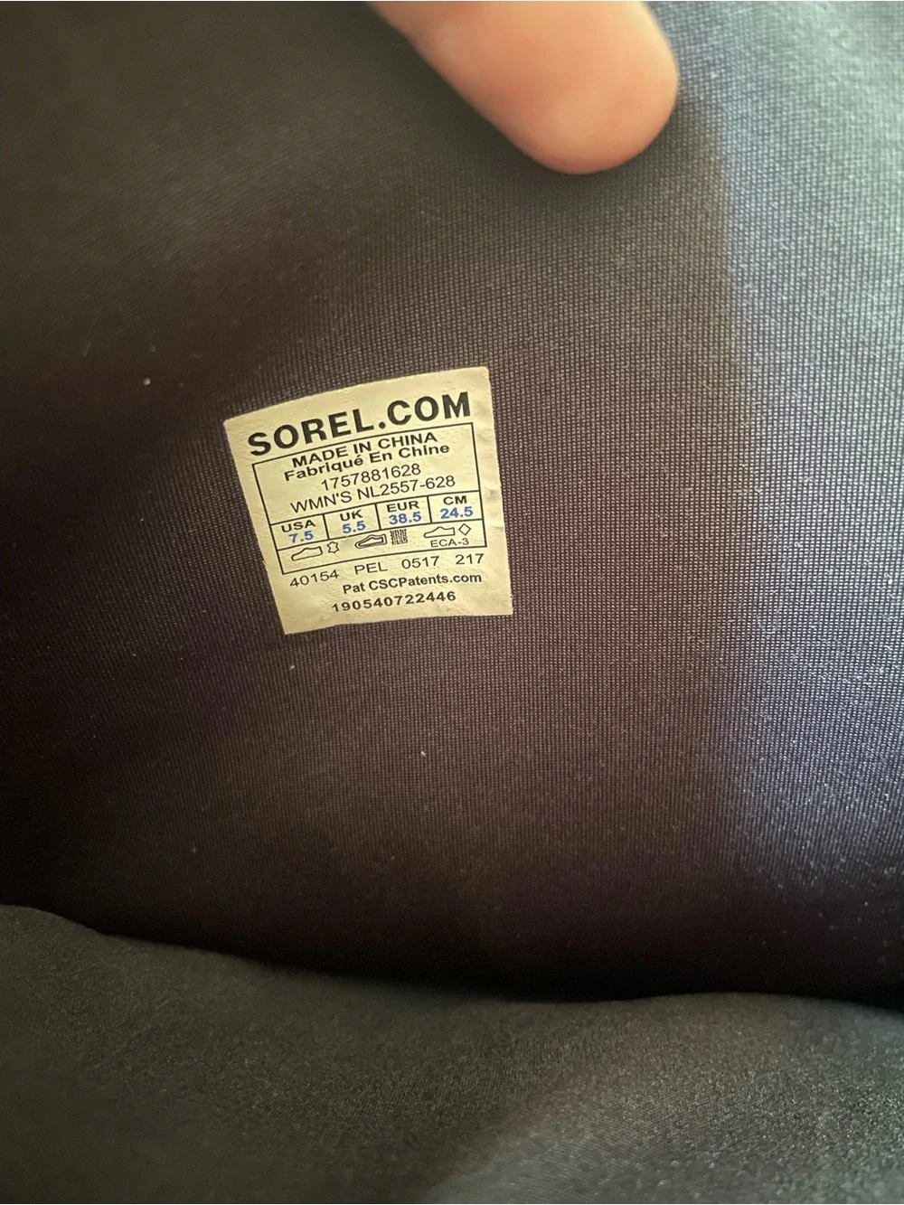 Sorel burgundy us